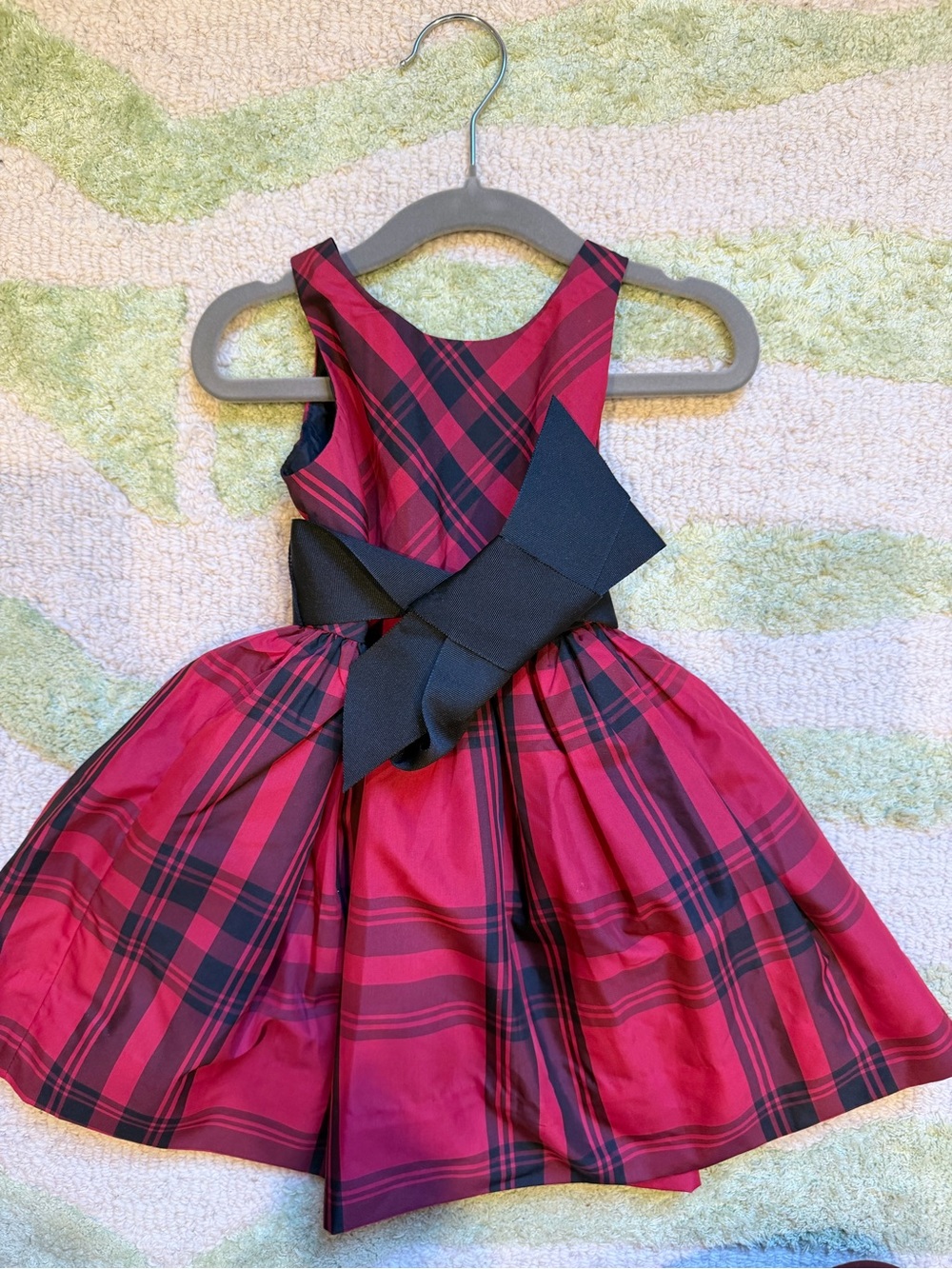 Polo by Ralph Lauren Red and Black Plaid Dress